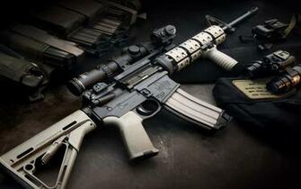 3d Guns Wallpaper