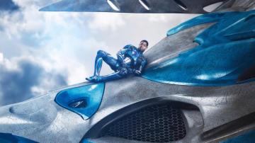 Wallpaper 4k Power Rangers Movie Zord Blue