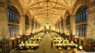 Library Reading Room Wallpaper Harper Memorial