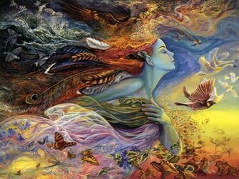 Josephine Wall Wallpaper