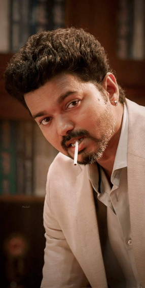 Master Vijay HD Rugged Look Wallpaper