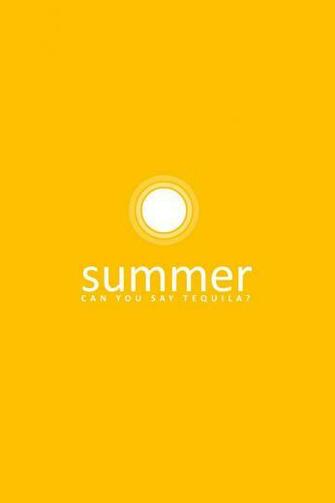 Summer Tequila iPhone Wallpaper HD