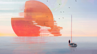 Abstract Sunset HD Artist 4k Wallpaper Image Background