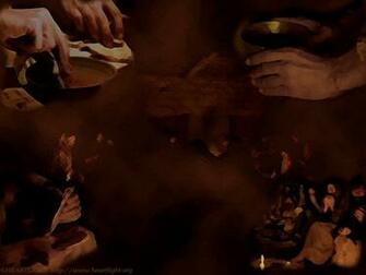 With Jesus Powerpoint Background Of Last Supper Heartlight