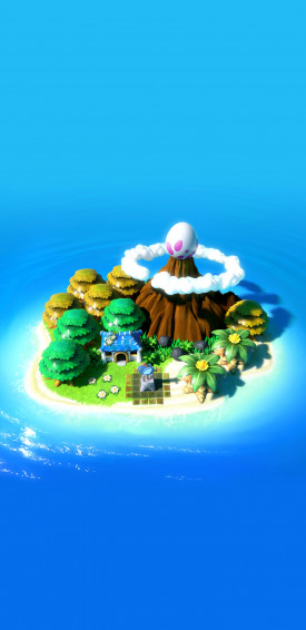 The Legend Of Zelda Link S Awakening Koholint Island No Logo