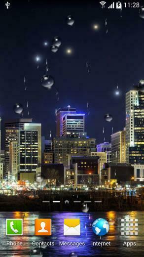Description Night City Live Wallpaper HD Beautiful