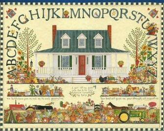 Of Country Living Ellen Stouffer Paintings Wallpaper