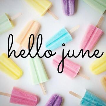 Hello June Wallpaper Top Background