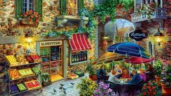 In Italian City High Quality And Resolution Wallpaper