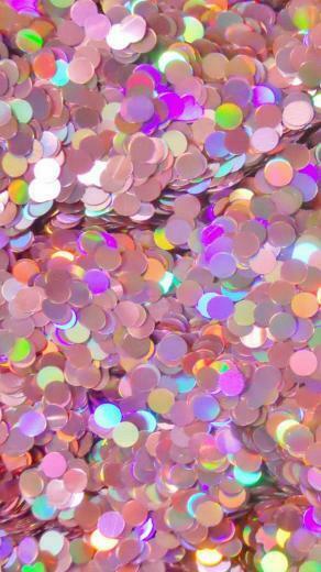 Pink Confetti iPhone Wallpaper