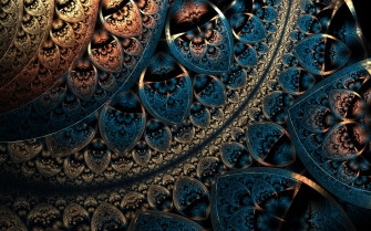 Fractal Pattern Abstract Digital Art Artwork Geometry Wallpaper