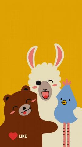 Best Friends iPhone Wallpaper