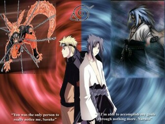 Naruto Sasuke Upashna Wallpaper