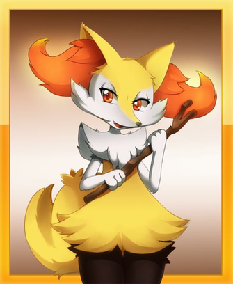 Braixen By Razorkun