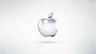 Bright Apple Logo Wallpaper Psdgraphics