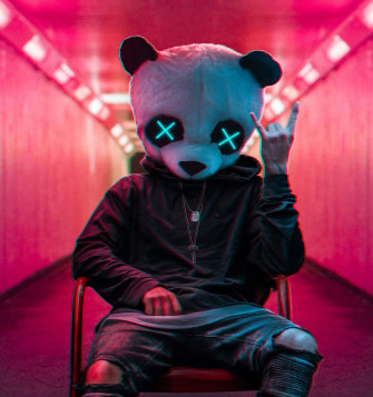Cool Anonymous Panda Head Profile Picture Wallpaper