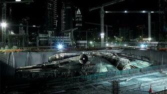 Millennium Falcon Wallpaper Wallpoper