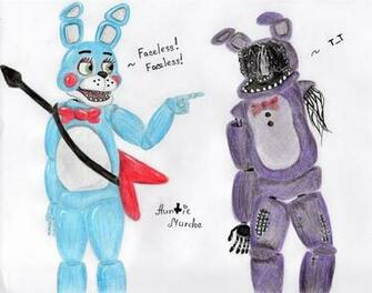 Toy Bonnie And Faceless Old By Sophia62134