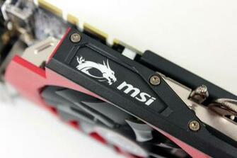 Msi Gtx Gaming Ao Lado De Uma Geforce Placa Que Passa A