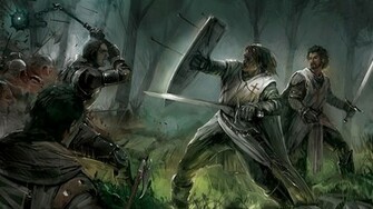 Fantasy Knight Wallpaper