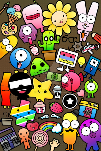 Doodle Art Wallpaper 40chienmingwang
