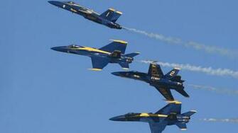 The Blue Angels Mcdonnell Douglas Fa Hornets Wallpaper