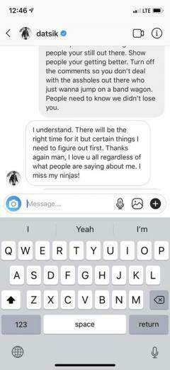 Datsik Tells Fan There Will Be A Right Time For His Return