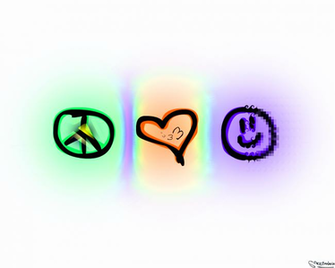 Peace Love Happiness Acid