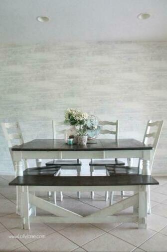 Faux Wood Wallpaper From Walls Republic A Fast Alternative To Shiplap