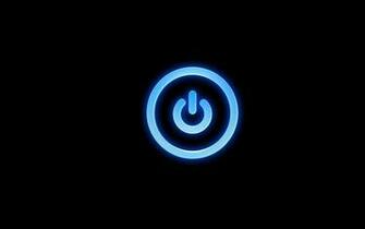 Wallpaper Background Power Button Black Background