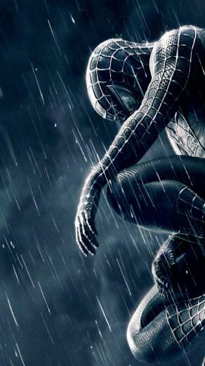 Spiderman Rain iPhone Plus HD Wallpaper Ipod