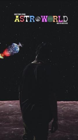 iPhone Wallpaper Astroworld Travis Scott