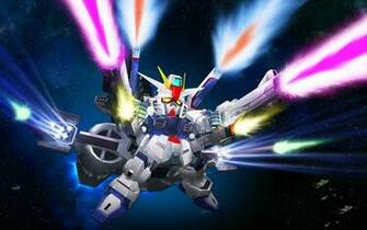 Strike Dom Sd Gundam Capsule Fighter Online Wallpaper