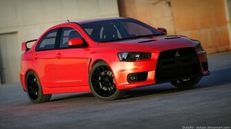 Mitsubishi Lancer Evo X By Dutaav