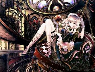 Maid Of Scarlet Devil Mansion Computer Wallpaper Desktop Background