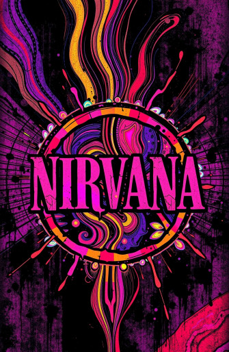 Nirvana Logo Wallpaper