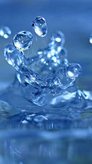 Wallpaper Water 4k 5k Splash Drops Close Up