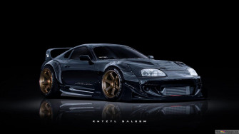 Tuning Toyota Supra 4k Wallpaper