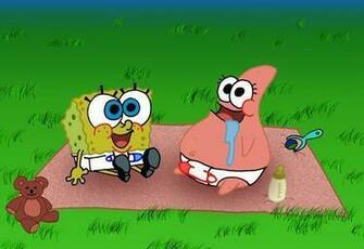 Patrick And Spongebob Baby Wallpaper Here You Can See