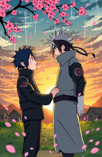 Kakashi And Obito Wallpaper