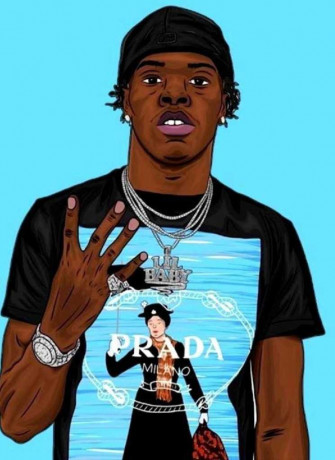 Cartoon Lil Baby Wallpaper