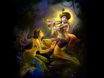 Krishna Snaps Radha Wallpaper Radhe