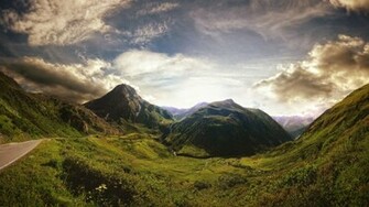 Nature Grass Fields Wallpaper