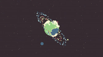 Pixel Art Planet Wallpaper R