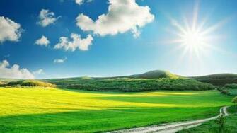 Beautiful Sunny Day Wallpaper Hq Desktop