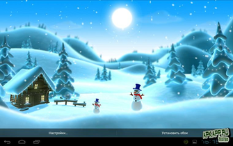 Winter Snow Cartoon Lwp Pro