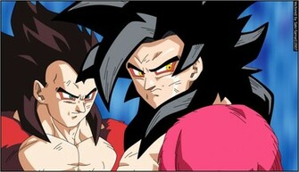 Vegeta And Goku Ss4 By Sakii