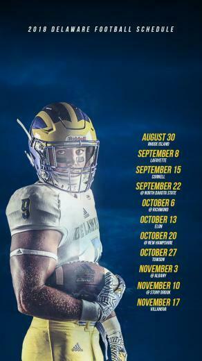 Delaware Football On Wallpaper Wednesday Schedule