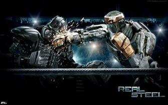 Real Steel Zeus Vs Atom HD Wallpaper Background Image