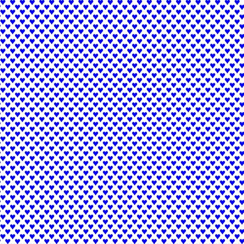 Blue Hearts Wallpaper Background Seamless Or